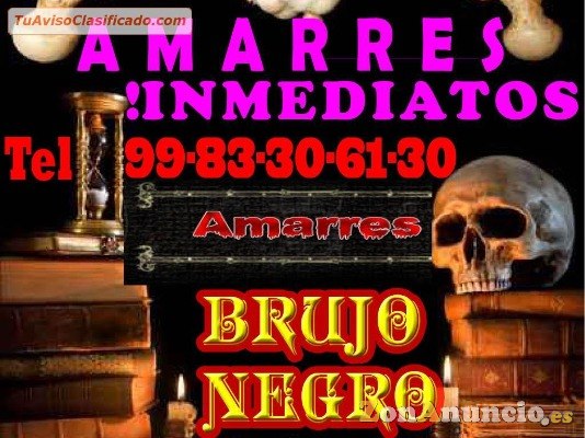AMARRES BRUJO NEGRO!